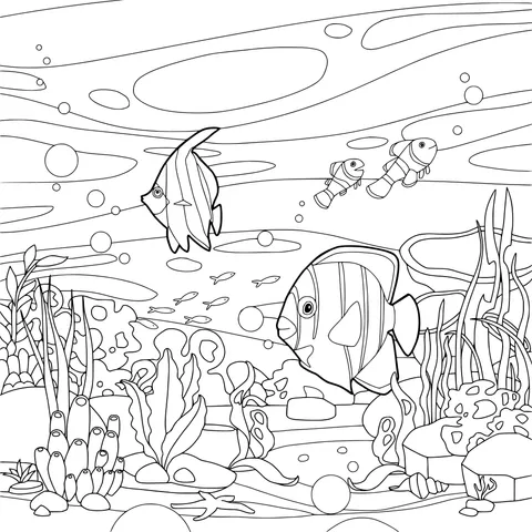Fish in the Underwater World