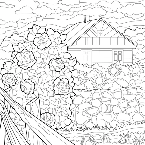Rural Rose Cottage