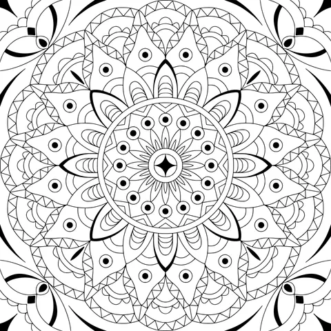 Colorful Mandala Pattern