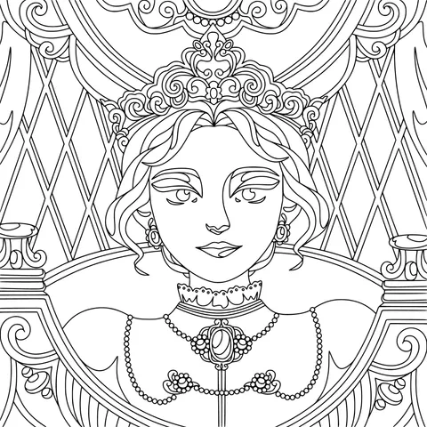 Portrait of a Queen