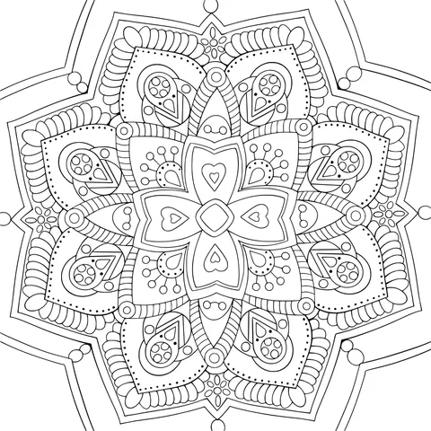 Colorful Mandala Pattern