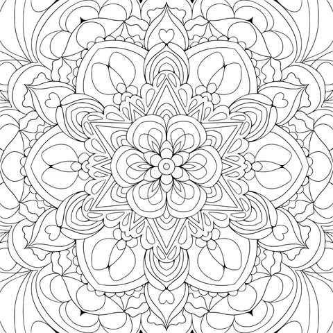Colorful Mandala Pattern
