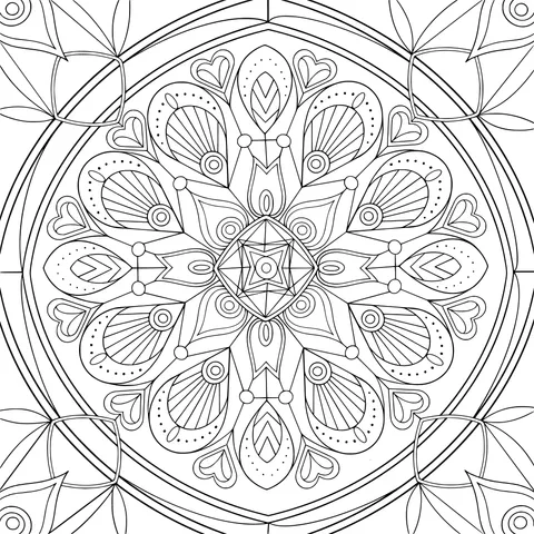Colorful Mandala Pattern