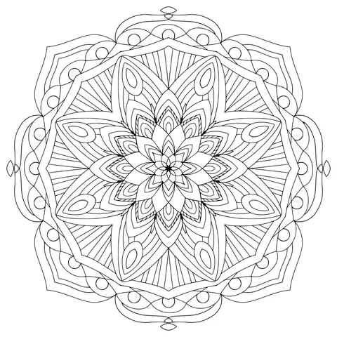 Colorful Mandala Pattern