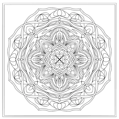 Colorful Mandala Pattern