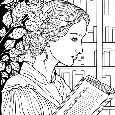 Reading Lady