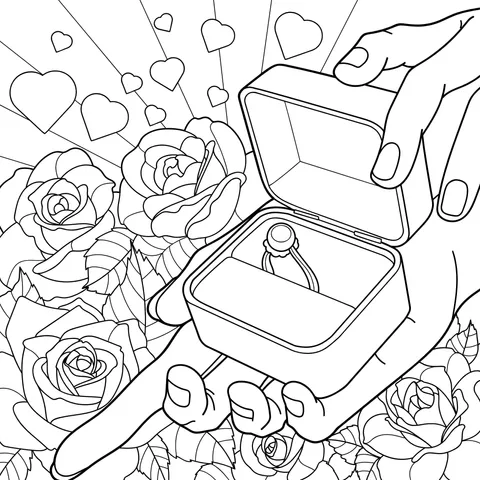Romantic Proposal Ring