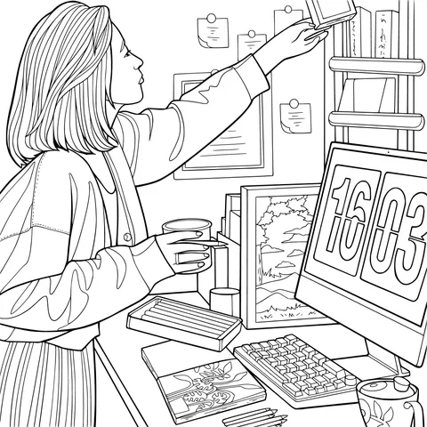 Woman in Creative Work