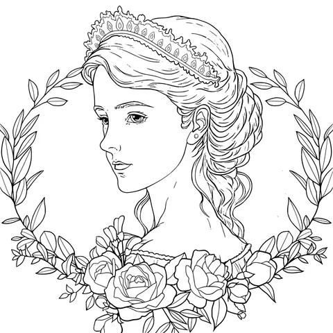 Princess with a Crown