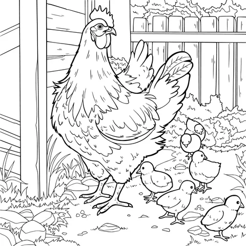 Hen and Chicks
