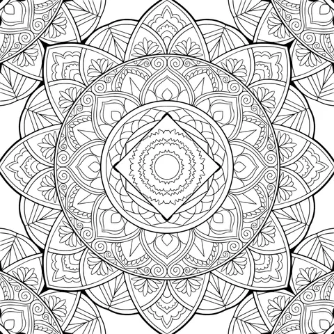 Colorful Mandala Pattern