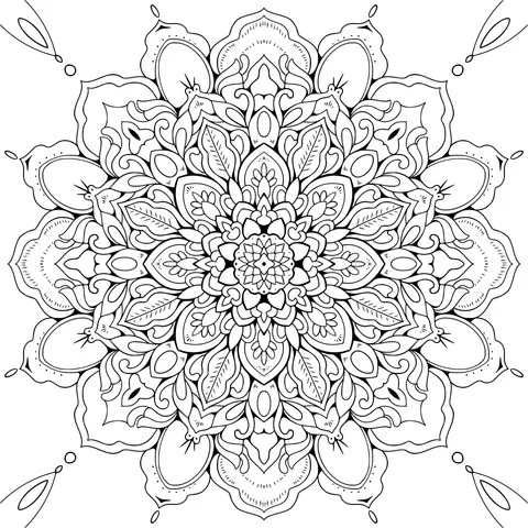 Colorful Mandala Pattern