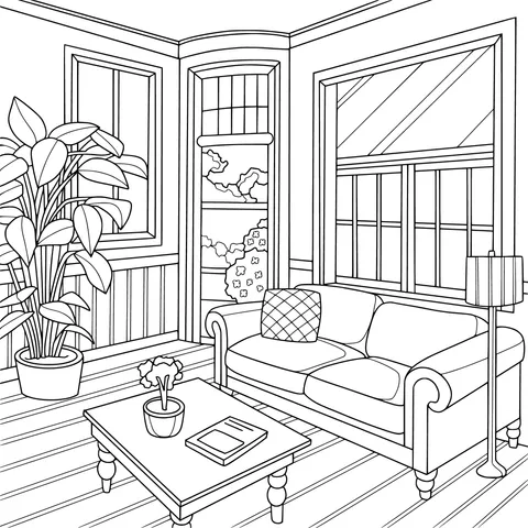 A Cozy Corner of the Living Room