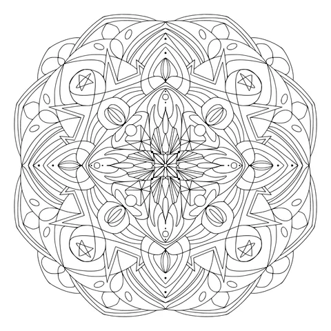 Colorful Mandala Pattern
