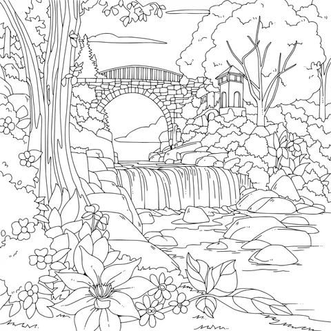 Picturesque Natural Landscape