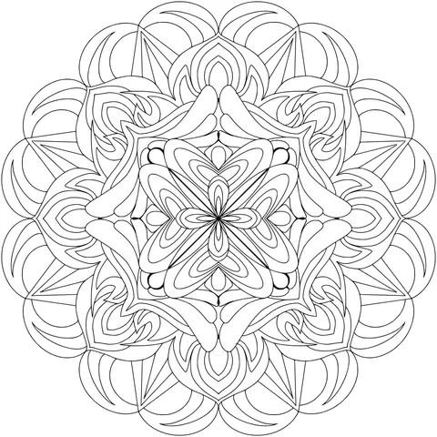 Colorful Mandala Pattern