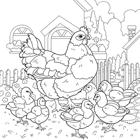 Hen and Chicks