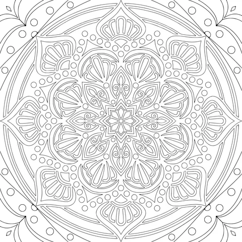 Colorful Mandala Pattern