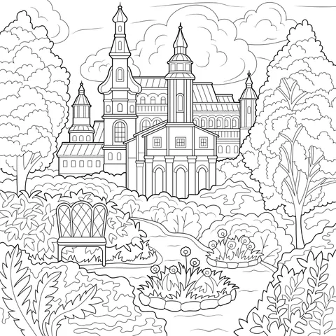Castle in the Garden