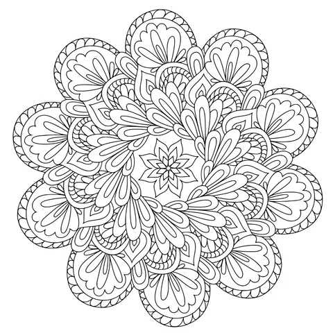 Colorful Mandala Pattern