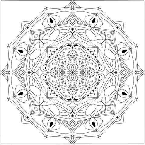 Colorful Mandala Pattern