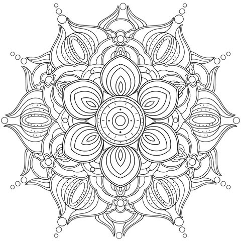 Colorful Mandala Pattern