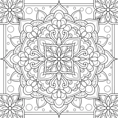 Colorful Mandala Pattern