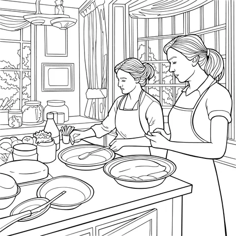 Cooking Time in the Kitchen
