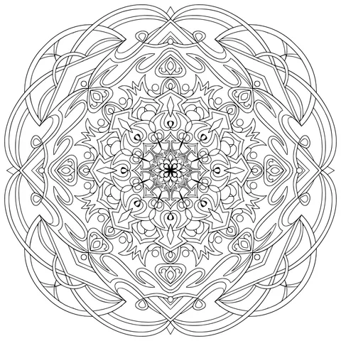Colorful Mandala Pattern