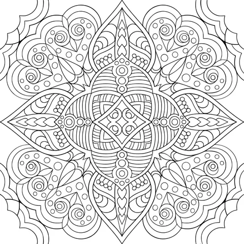 Colorful Mandala Pattern