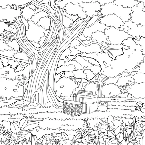 Treasure Chests in the Forest