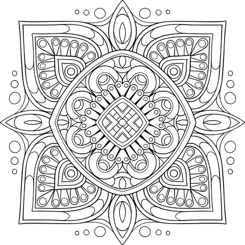 Colorful Mandala Pattern