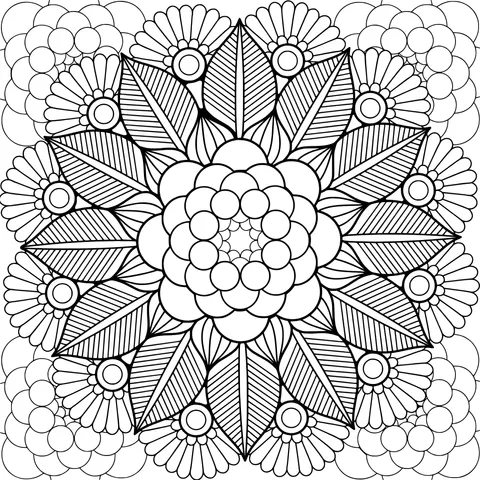 Colorful Mandala Pattern