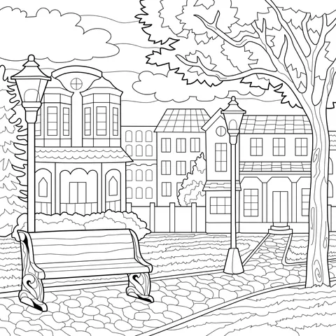 Quiet Neighborhood Park