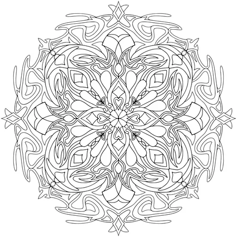 Colorful Mandala Pattern