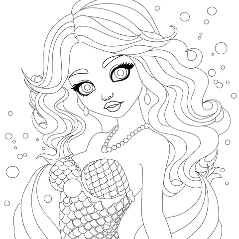 Beautiful Little Mermaid
