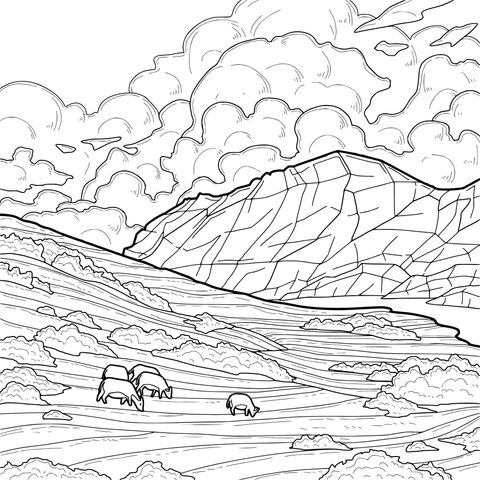 田园牧歌风景