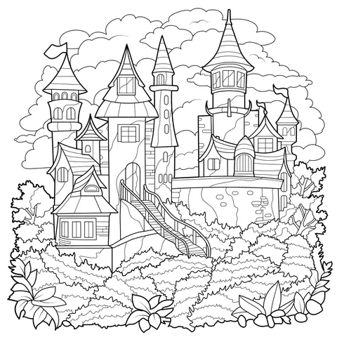 Fantasy Fairy - Tale Castle