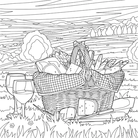 Picnic in the Countryside