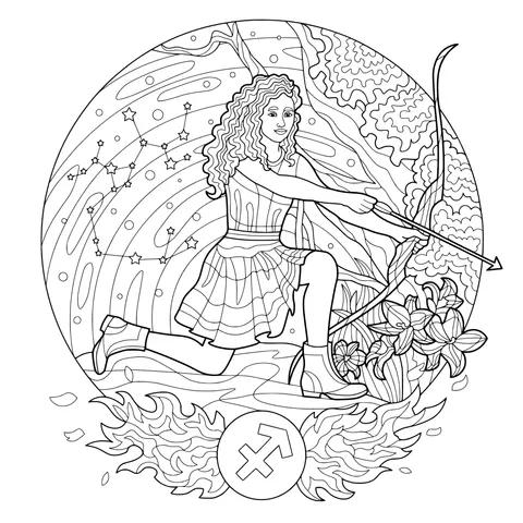 Sagittarius Maiden