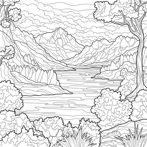Mountain - water scenery
