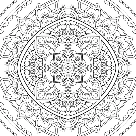 Colorful Mandala Pattern