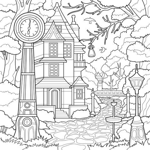 林中的奇幻小屋