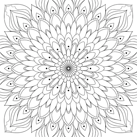 Colorful Mandala Pattern