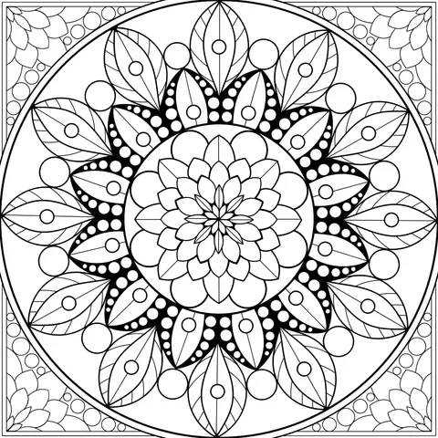 Colorful Mandala Pattern