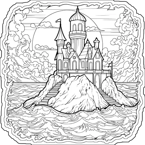 Lonely Castle on the Sea