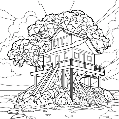 Fantastic Tree - house