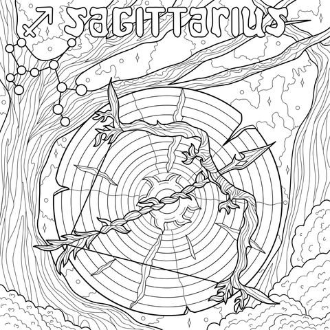 射手座插画