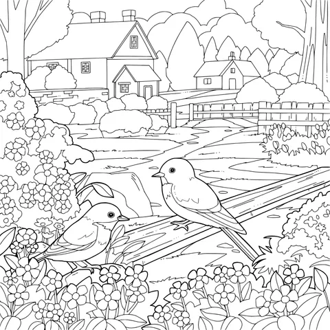 Birds in the Countryside