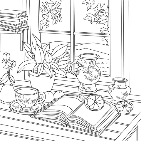 Quiet Corner by the Window